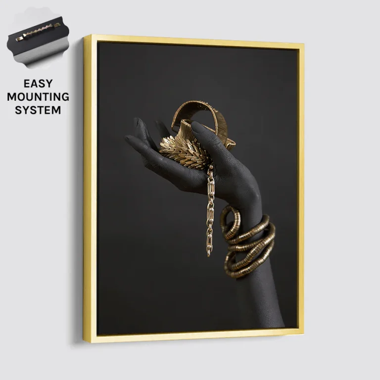 AFRICAN ANCIENT JEWELRY 2.0 Gold Frame