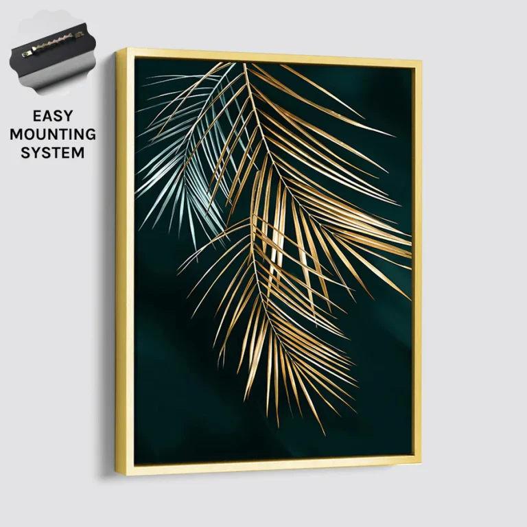 GOLD LEAVES Gold Frame (Variant B)