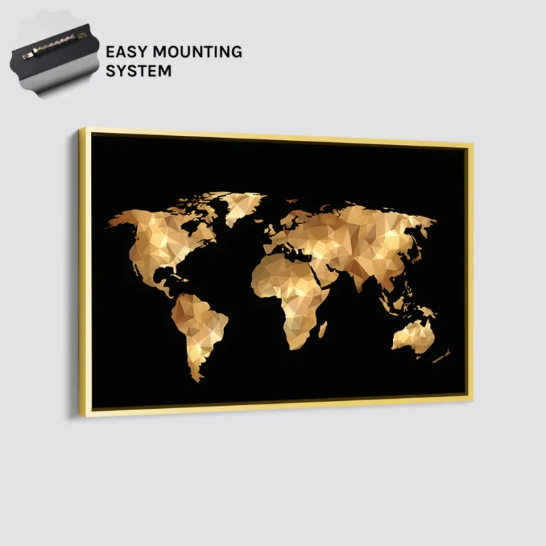 GOLDEN WORLD Gold Frame