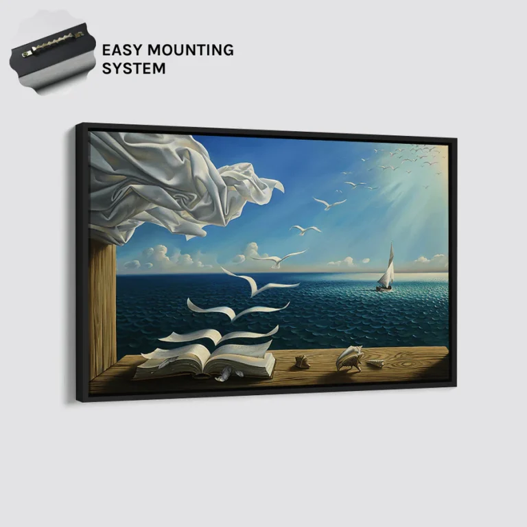SALVADOR DALÍ Black Frame
