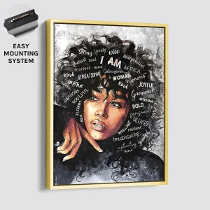 SOULFUL WOMAN Gold Frame