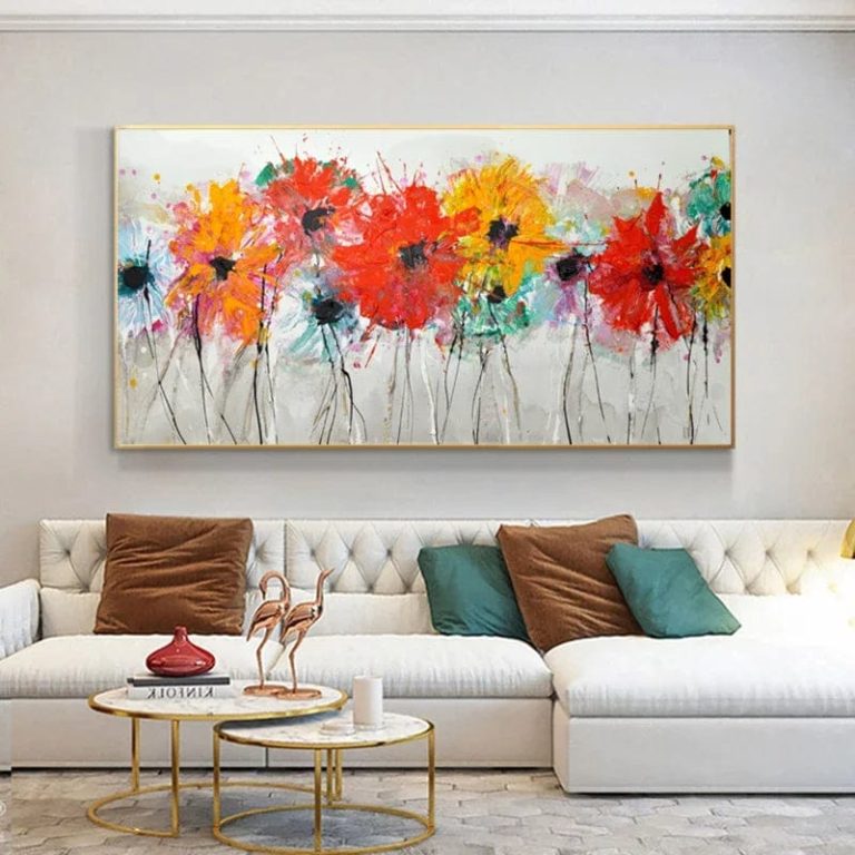 ABSTRACT FLOWER FIELD