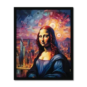 cityscape mona lisa