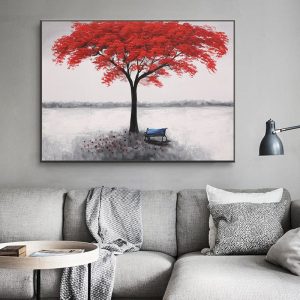 tree in the middle