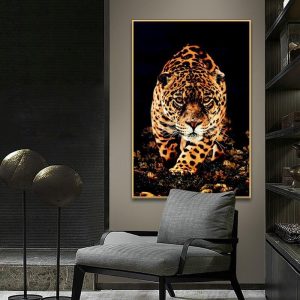walking leopard