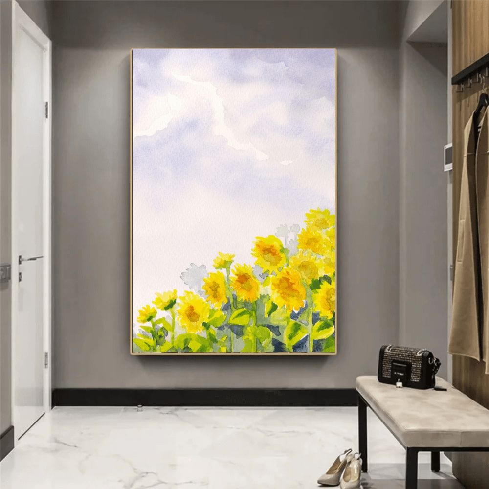 Cloud & Sunflowers
