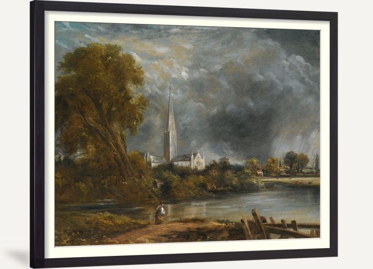 Salisbury Cathedral From The Meadows II