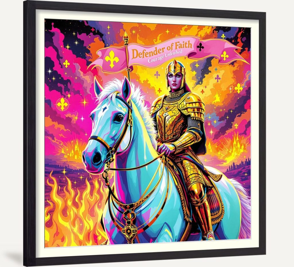 Joan of Arc Pop Art IX