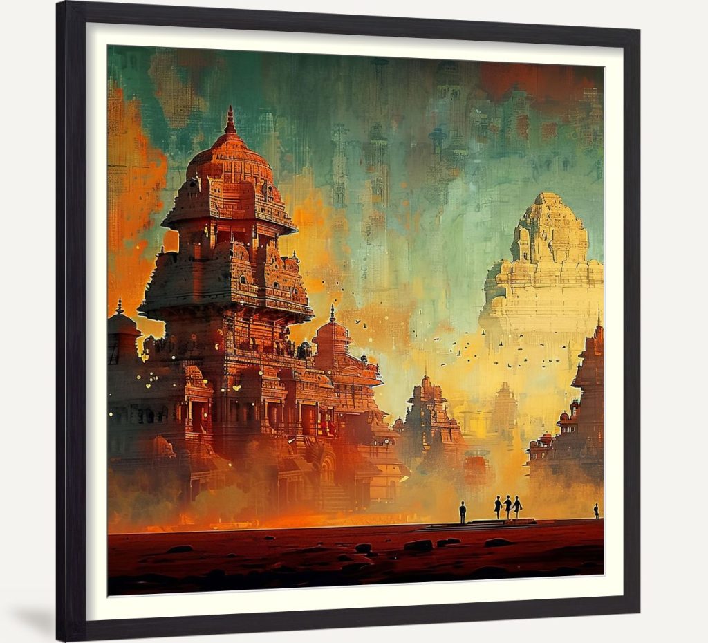 Grand Fort Painting POD782