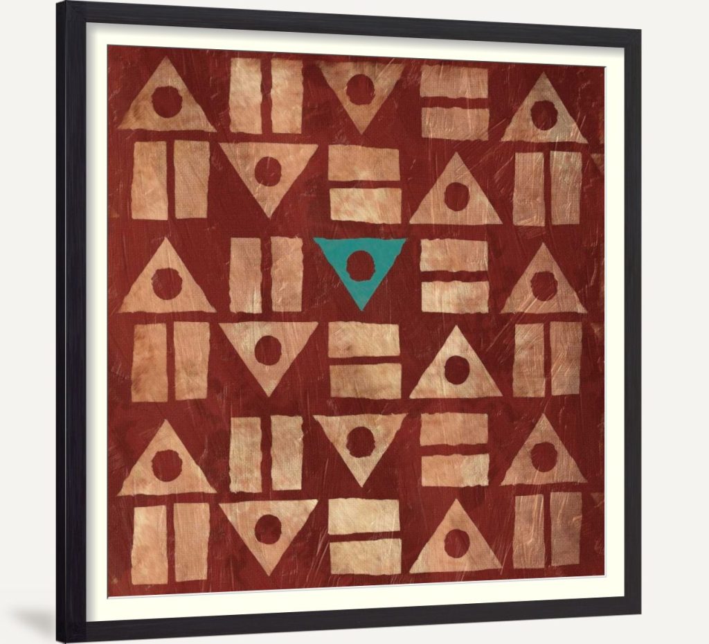 Teal Triangle