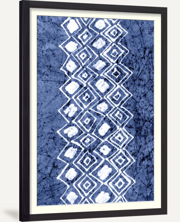 Indigo Primitive Patterns IV