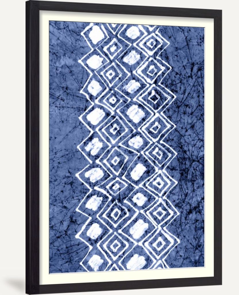 Indigo Primitive Patterns IV