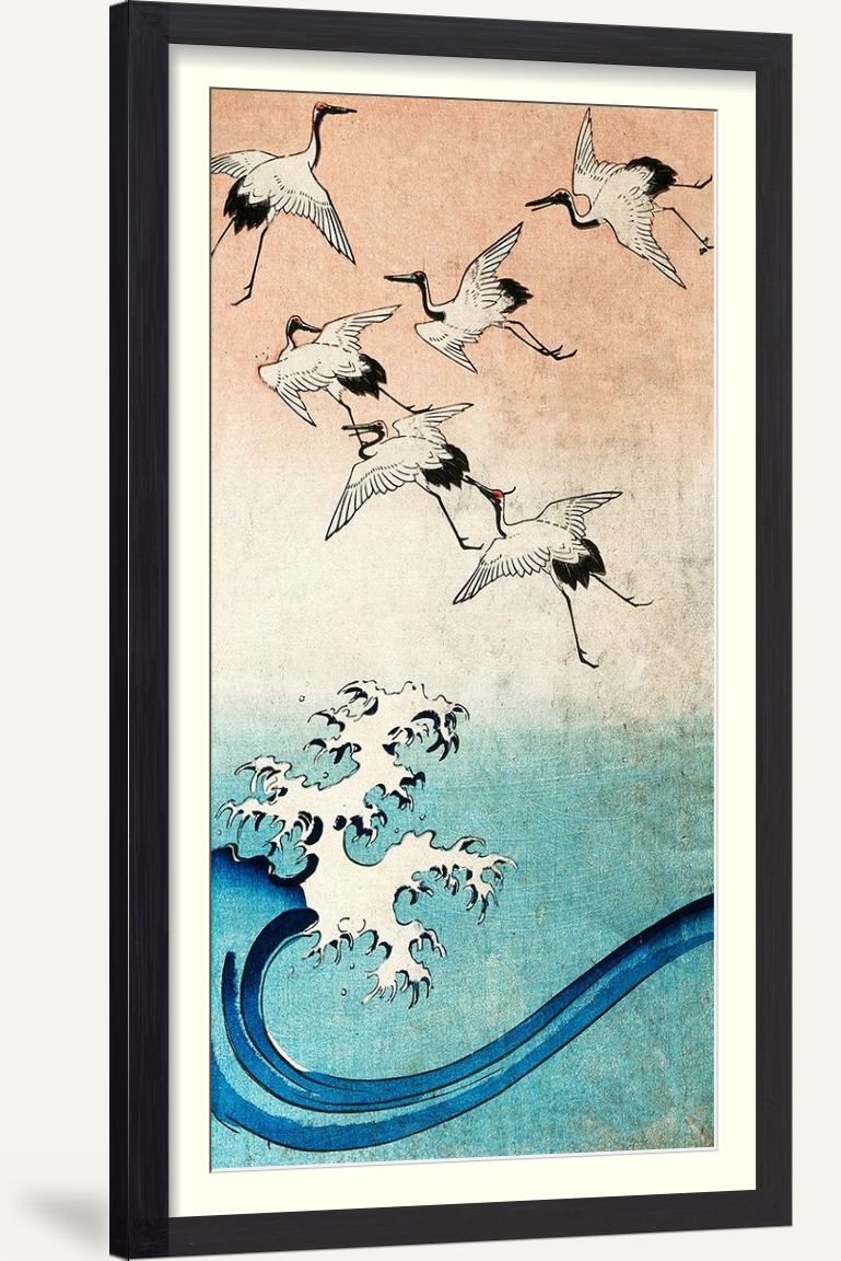 Cranes Flying (detail)