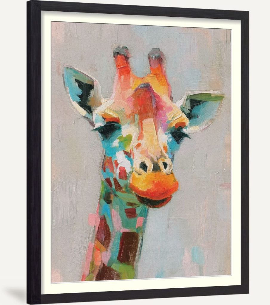 Rainbow Giraffe