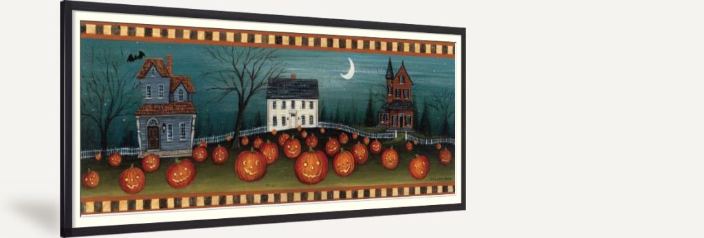 Halloween Eve Crescent Moon