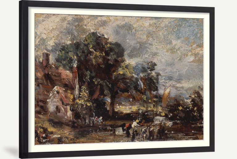Sketch for The Haywain ca 1820