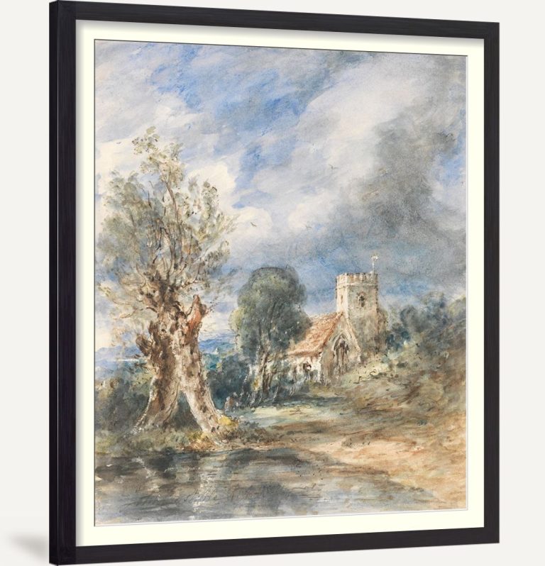 Stoke Poges Church 1834