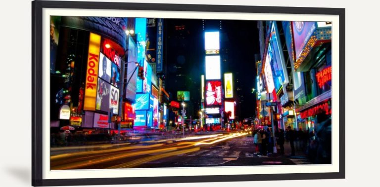 Times Square by night