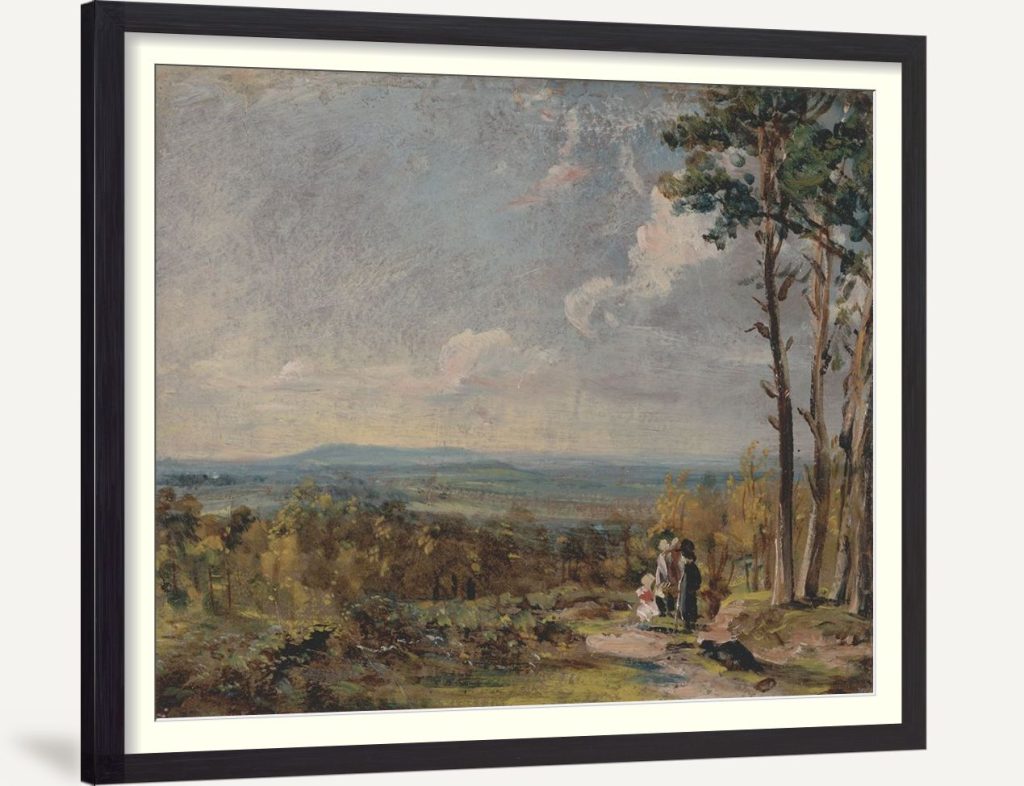 Hampstead Heath Looking Towards Harrow 1821