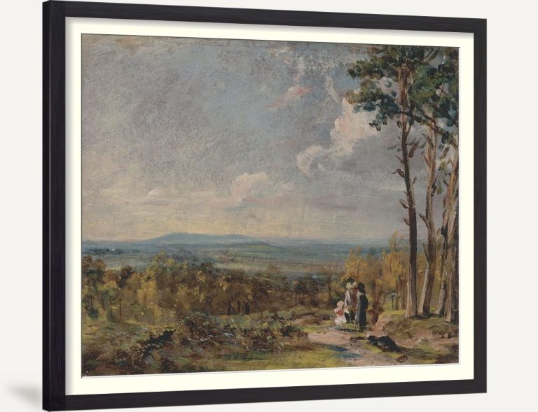 Hampstead Heath Looking Towards Harrow 1821