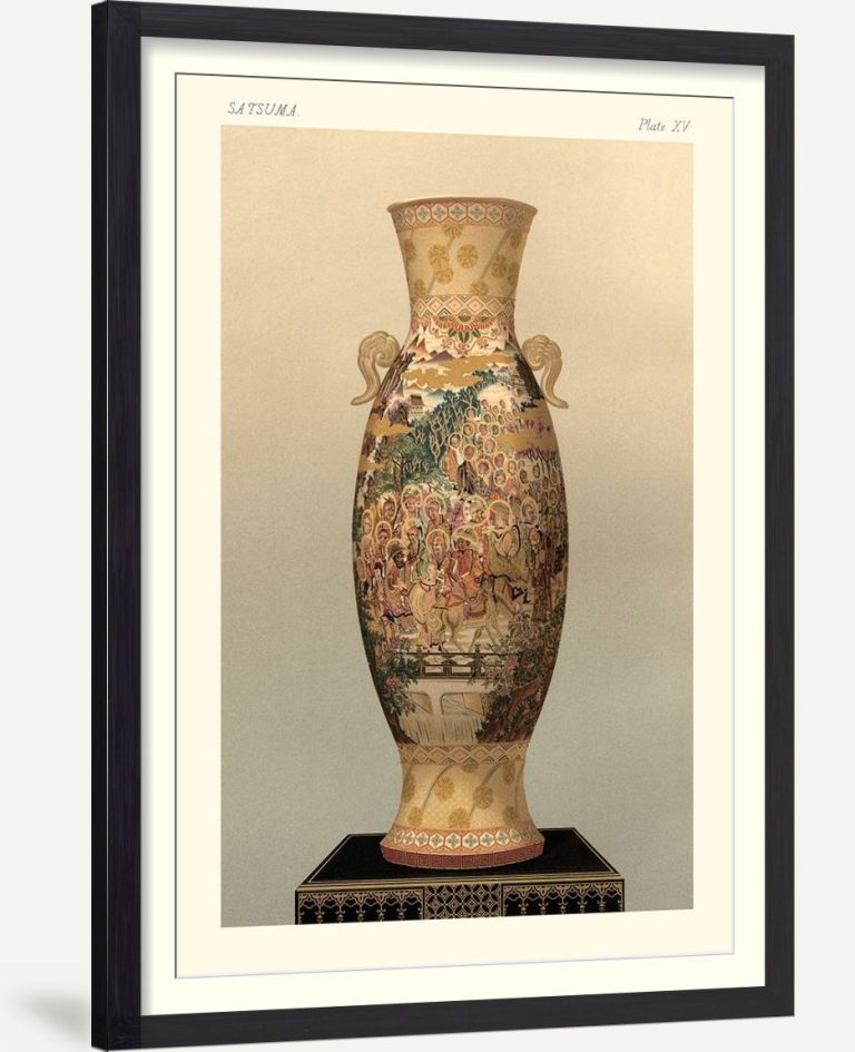 Satsuma Vase Pl. XV