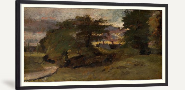 Landscape with Cottages 1809