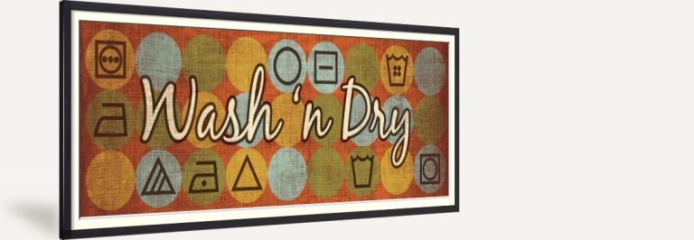 Laundry Symbols Panel II