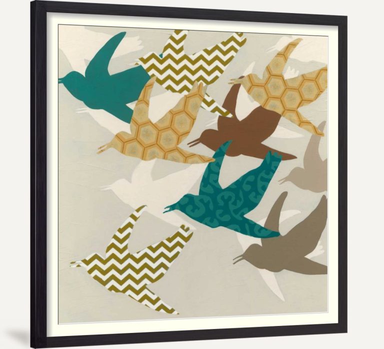 Patterned Flock II