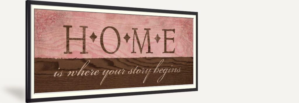 Home in Pink