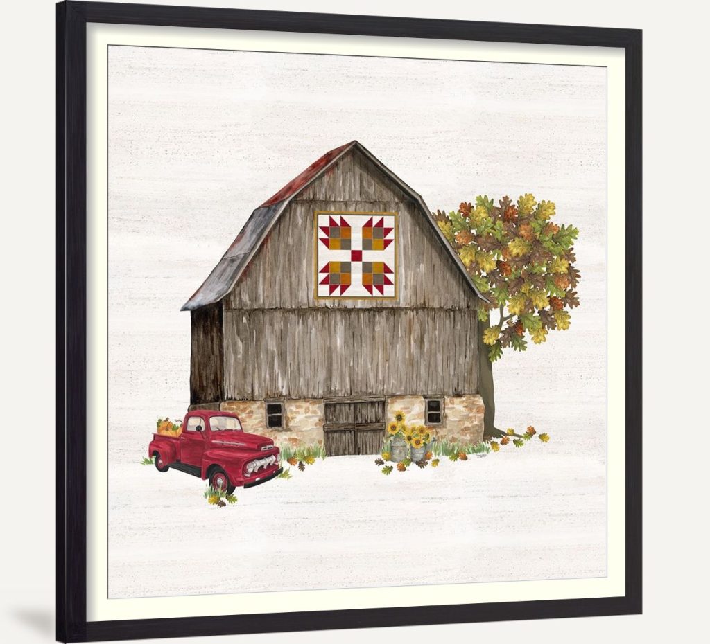 Fall Barn Quilt III