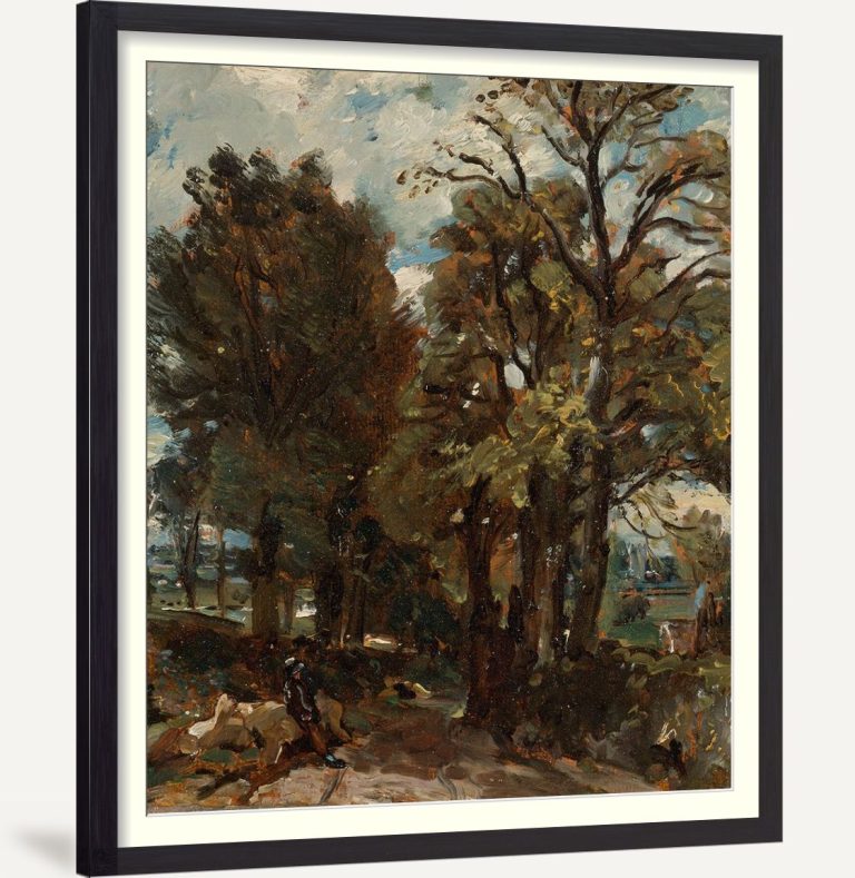 Fen Lane, East Bergholt ca 1811