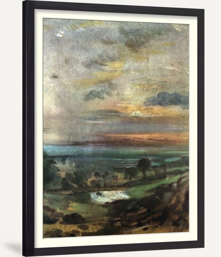 Hampstead, evening ca1822