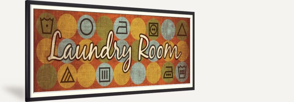 Laundry Symbols Panel I
