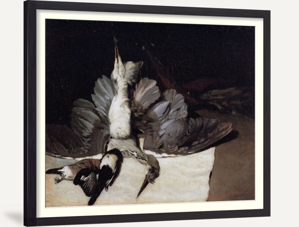 Still life with Heron 1867