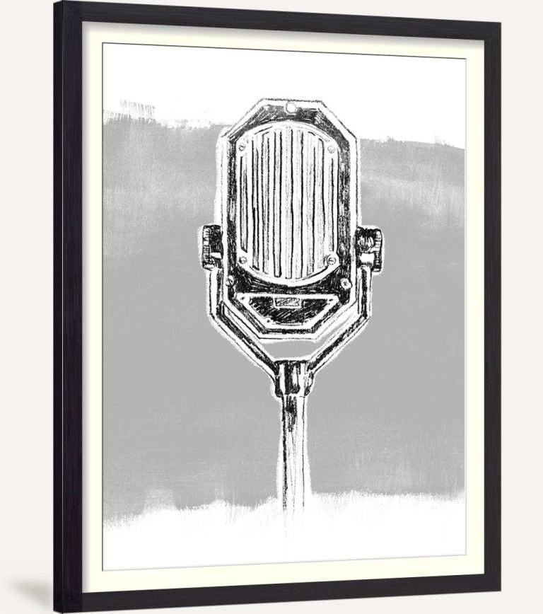 Monochrome Microphone III