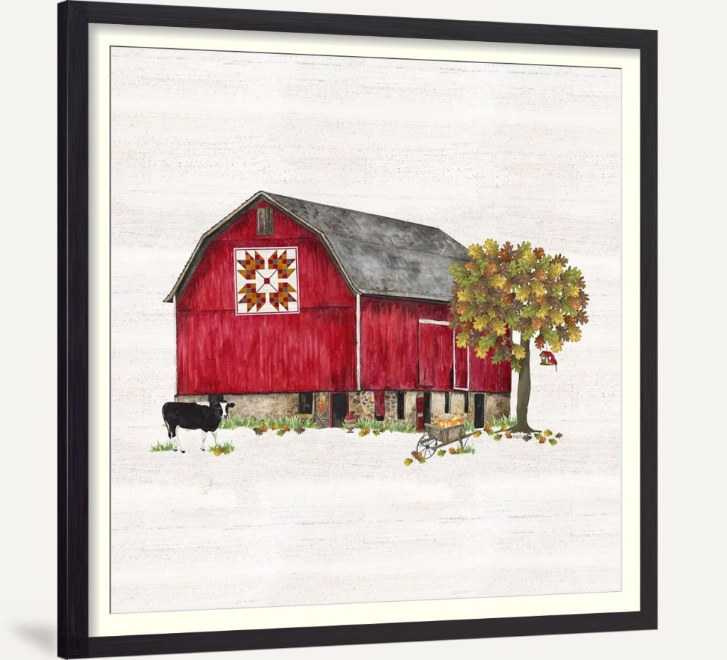 Fall Barn Quilt IV