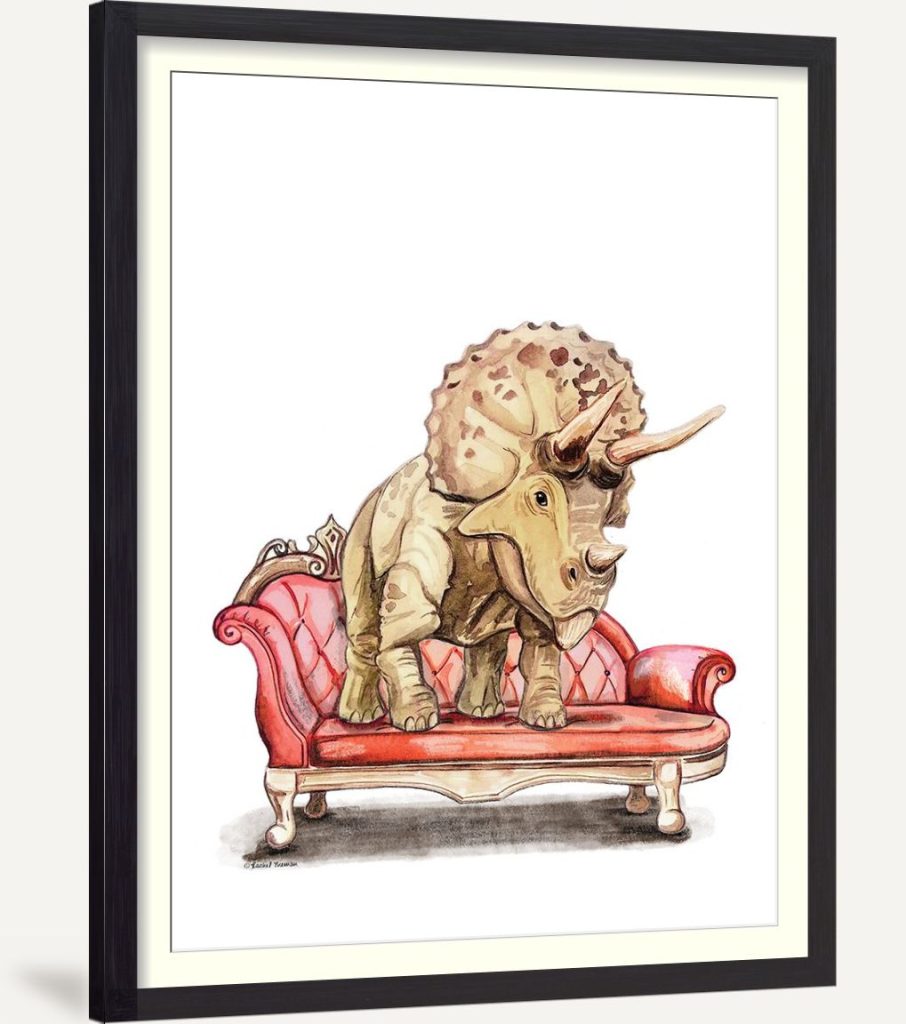 Chaise Lounge Triceratops