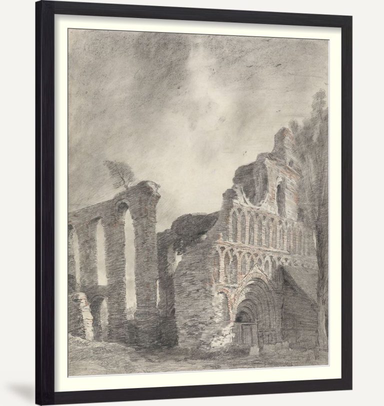 Ruin of St. Botolphs Priory, Colchester ca 1809