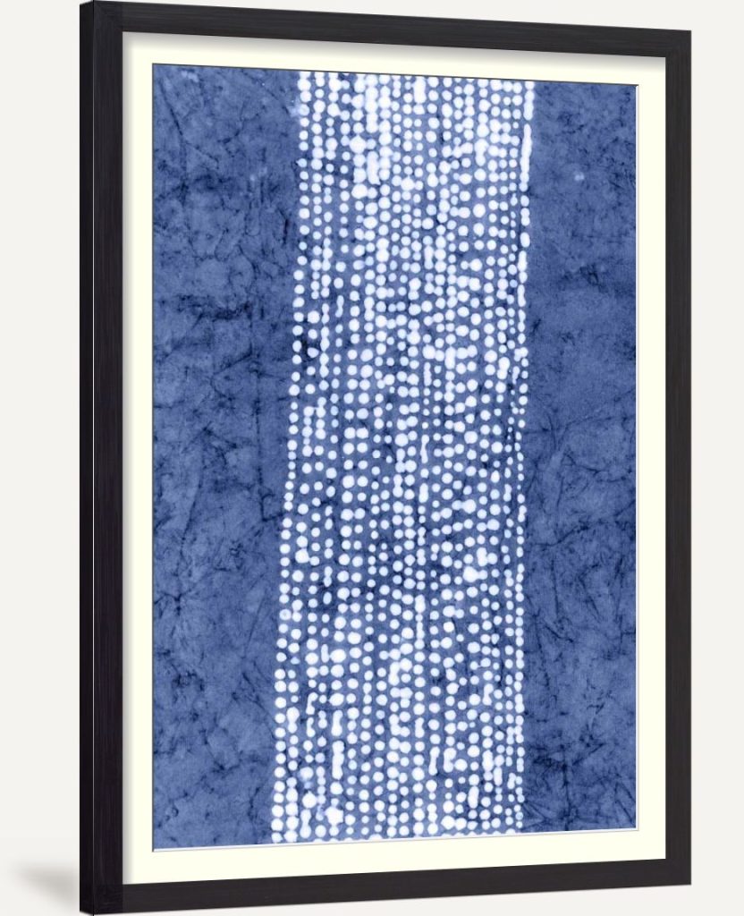 Indigo Primitive Patterns VI
