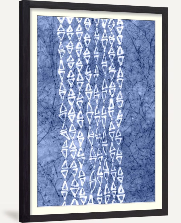 Indigo Primitive Patterns III