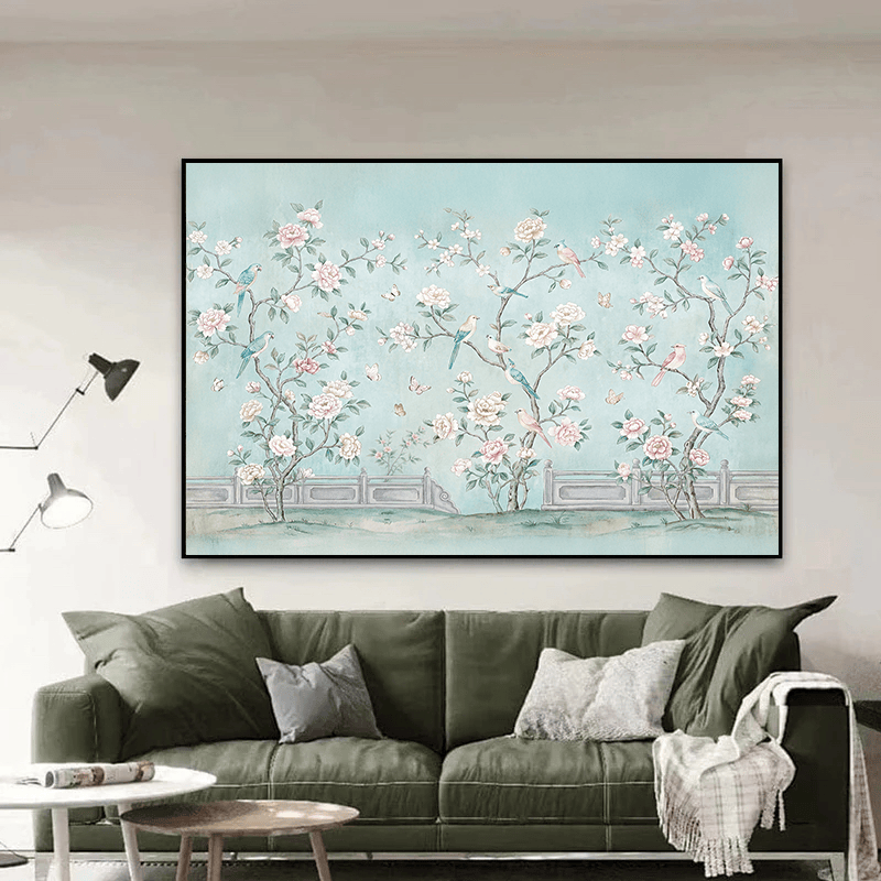 Chinoiserie Birds And Blossoms