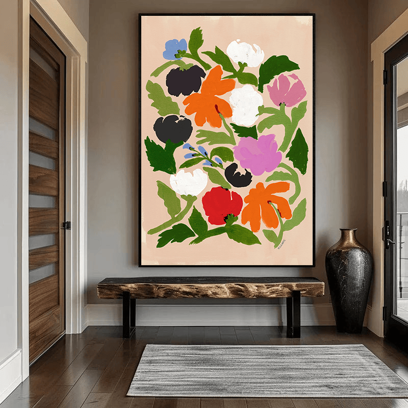 Colorful Abstract Garden