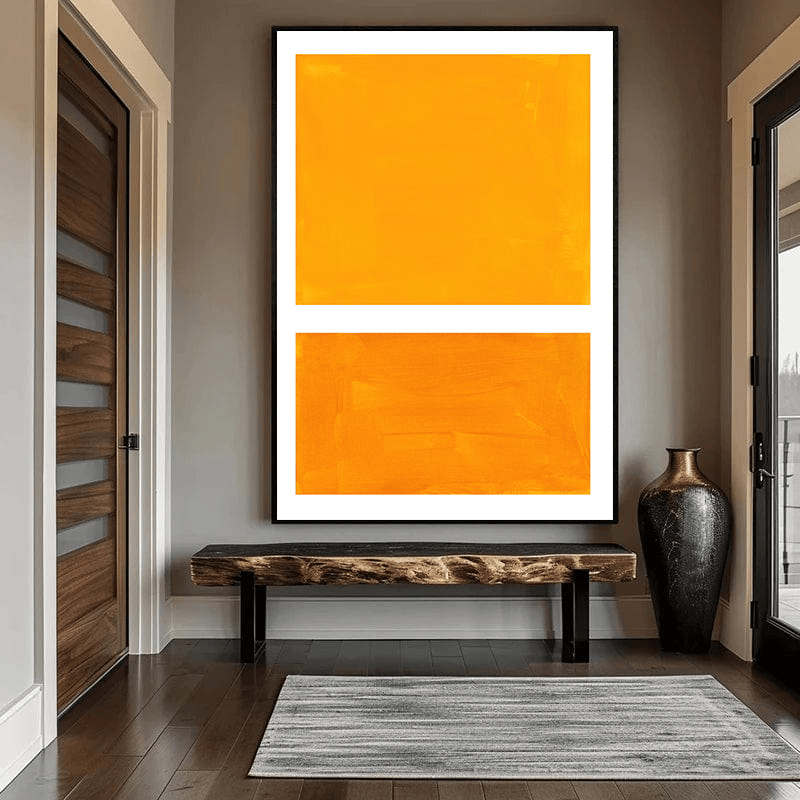 Warm Orange Abstract Tones